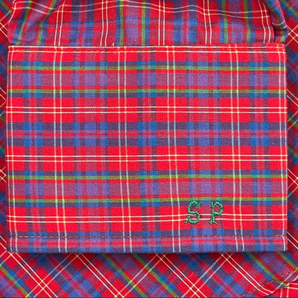 M.L. Leddy’s Plaid Pearl Snap Western Shirt NWT - Picture 12 of 16